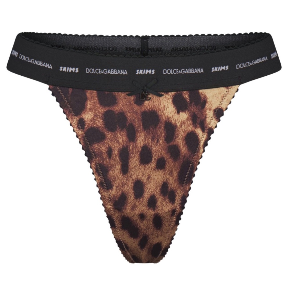 NWT: Dolce&Gabbana and SKIMS - Stretch Satin Thong